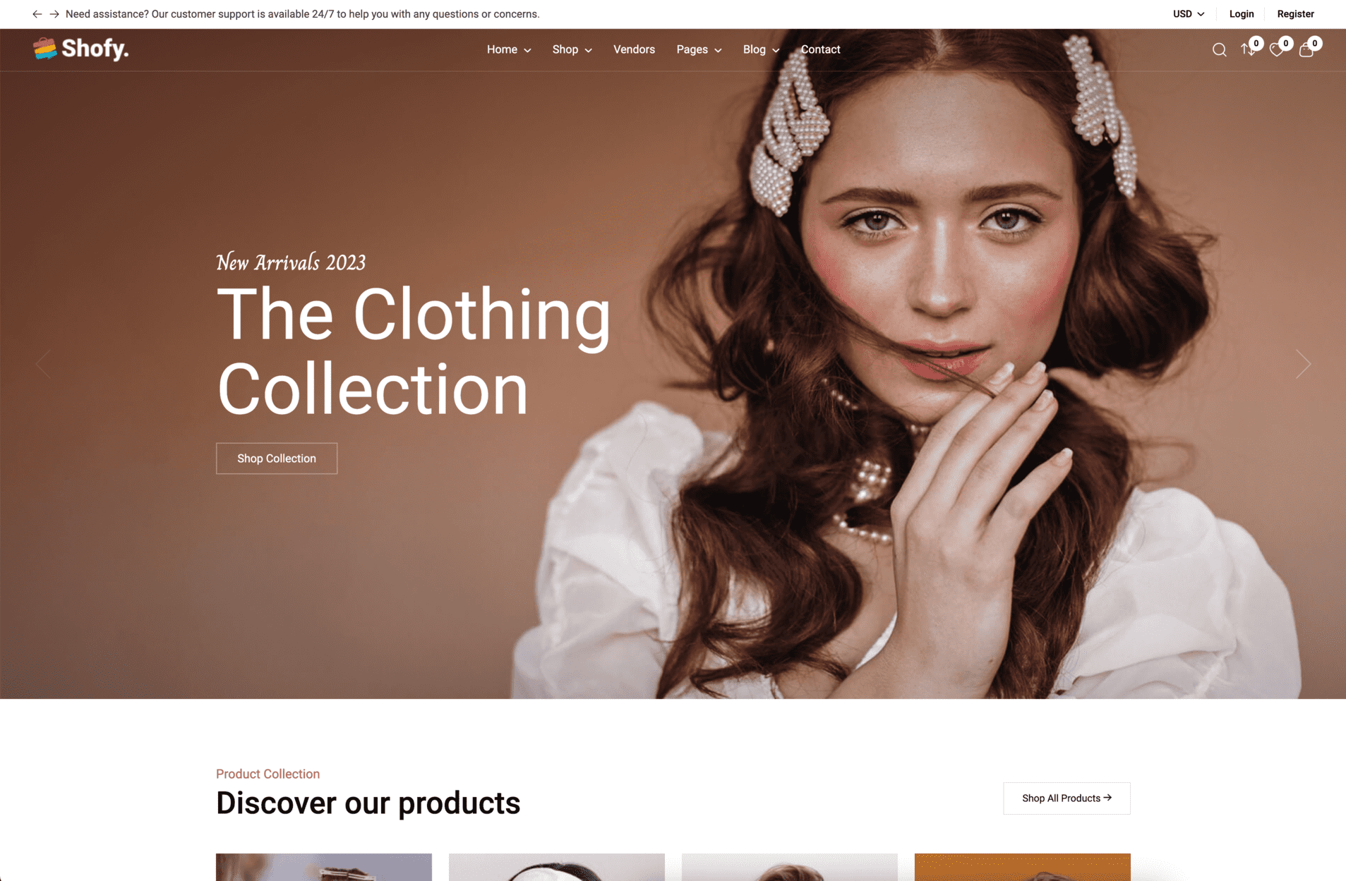 Shofy Beauty storefront design